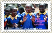 Carnet de 12 timbres autocollants