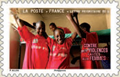 Carnet de 12 timbres autocollants